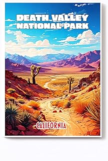 Handmade Fridge Magnet California Souvenir Gift Size 2X3 (Death Valley National Park)