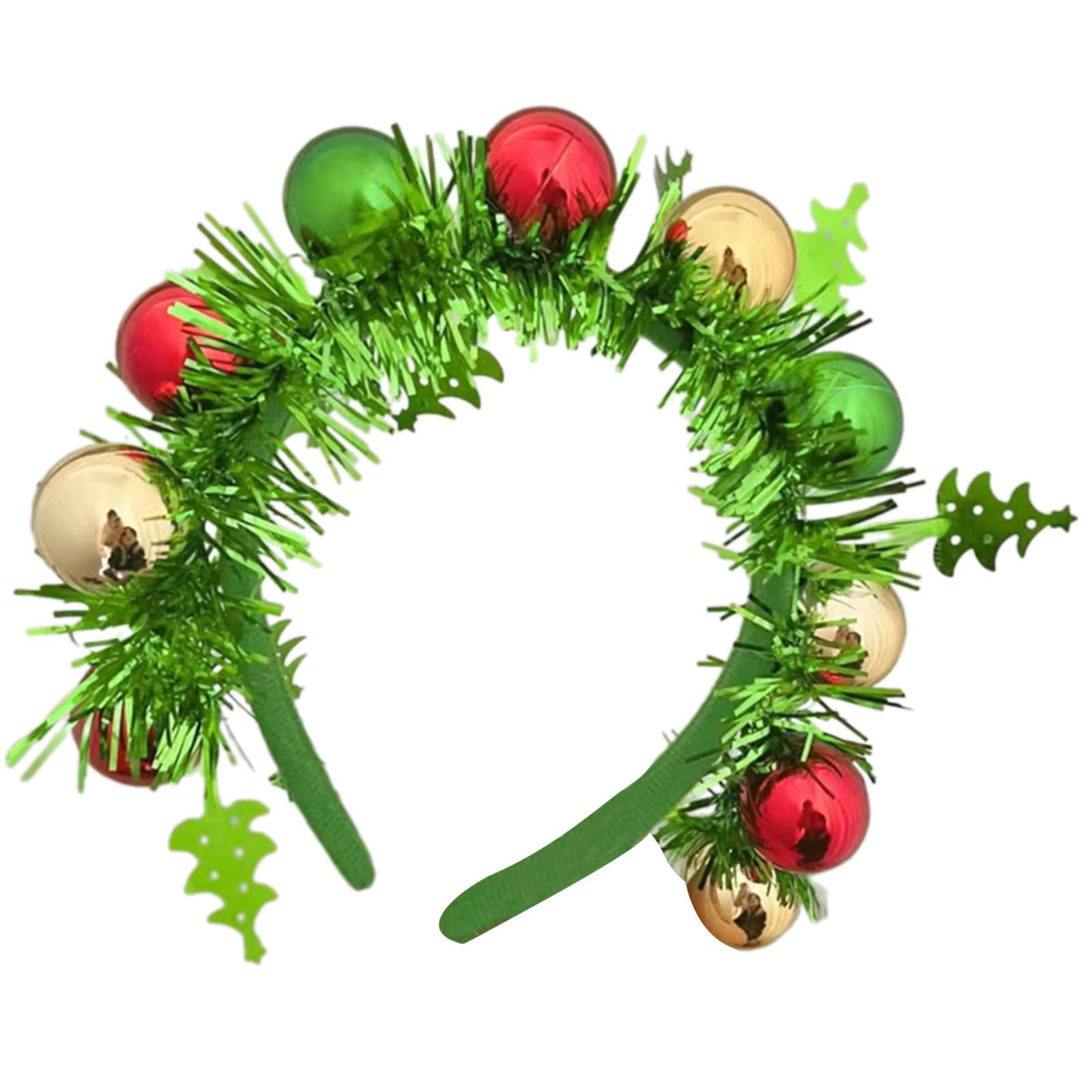 YUXITA Christmas Hair Clip Hairband Festival Accessory Themed Event Party Headdress Photo Props For Women