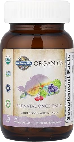 Miniatura 4 de Garden of Life mykind Organics - Vitaminas prenatales - 30 comprimidos vitaminas prenatales una vez al día para mujeres con ácido fólico vitamina D3