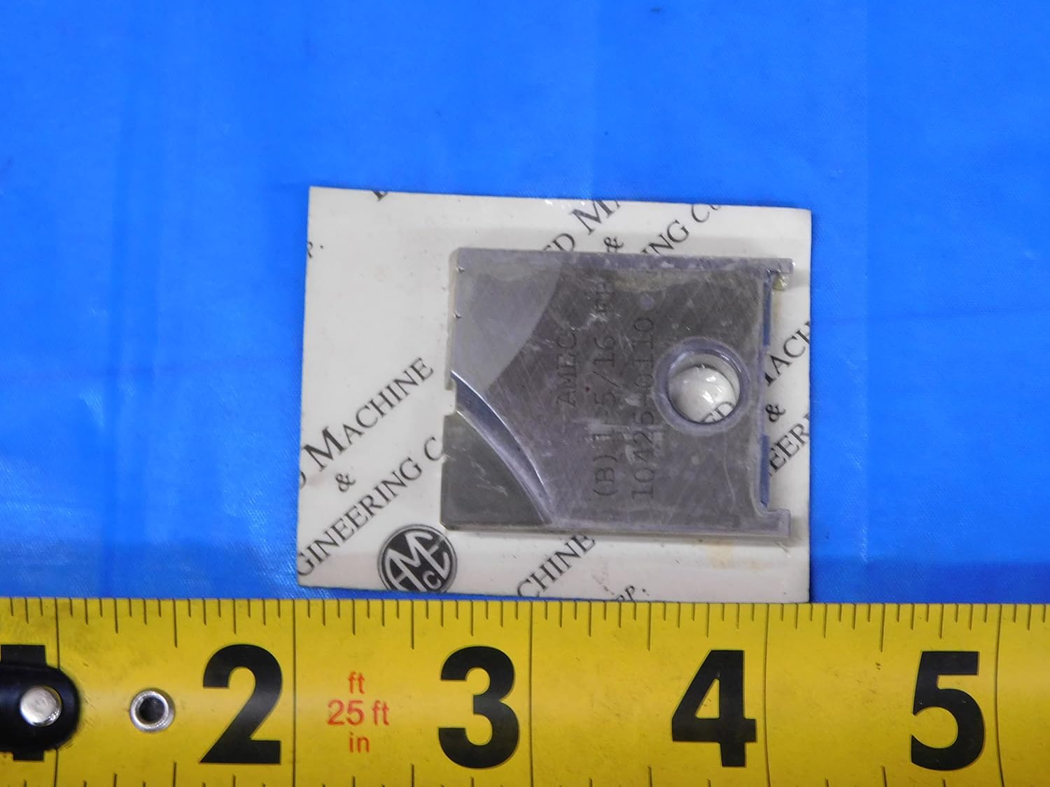 1PC New AMEC 1 5/16" 10425-0110 Series B Carbide Spade Drill Insert FB - JH2471CN2