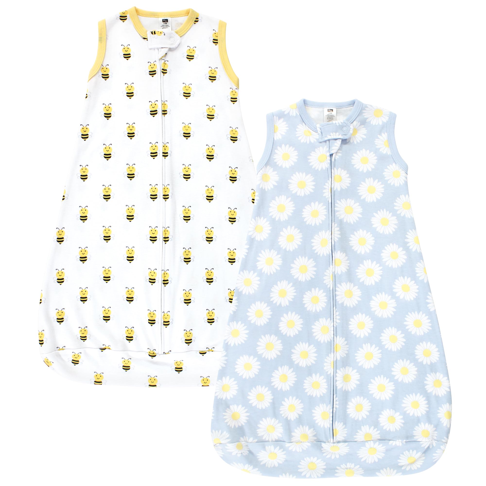 Hudson Baby Unisex Baby Cotton Long-Sleeve Wearable Sleeping Bag, Sack, Blanket