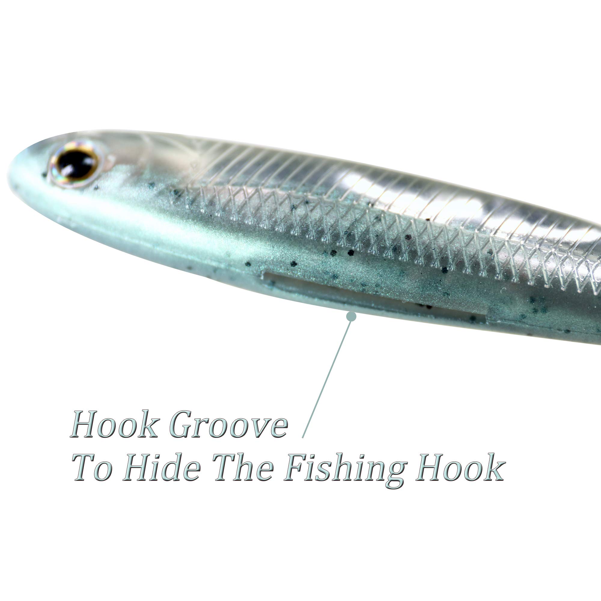 ソフトルアー WORM セット Amazon.co.jp: ソフトワームルアー | 45mm バス釣りルアー | 2.4