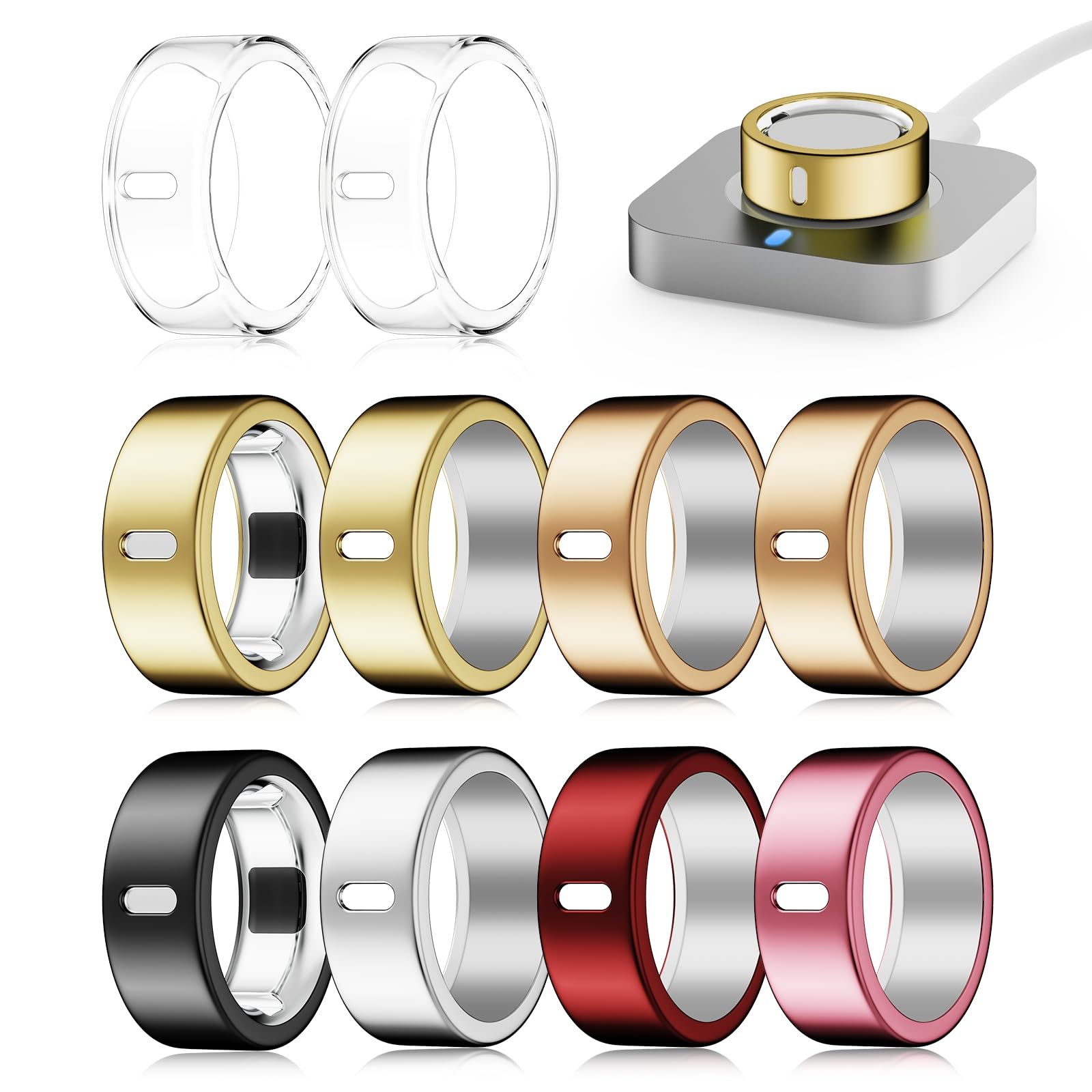 Cover Compatible for Oura Ring 4/Gen 3 Heritage/Horizon,Scratch Resistant
