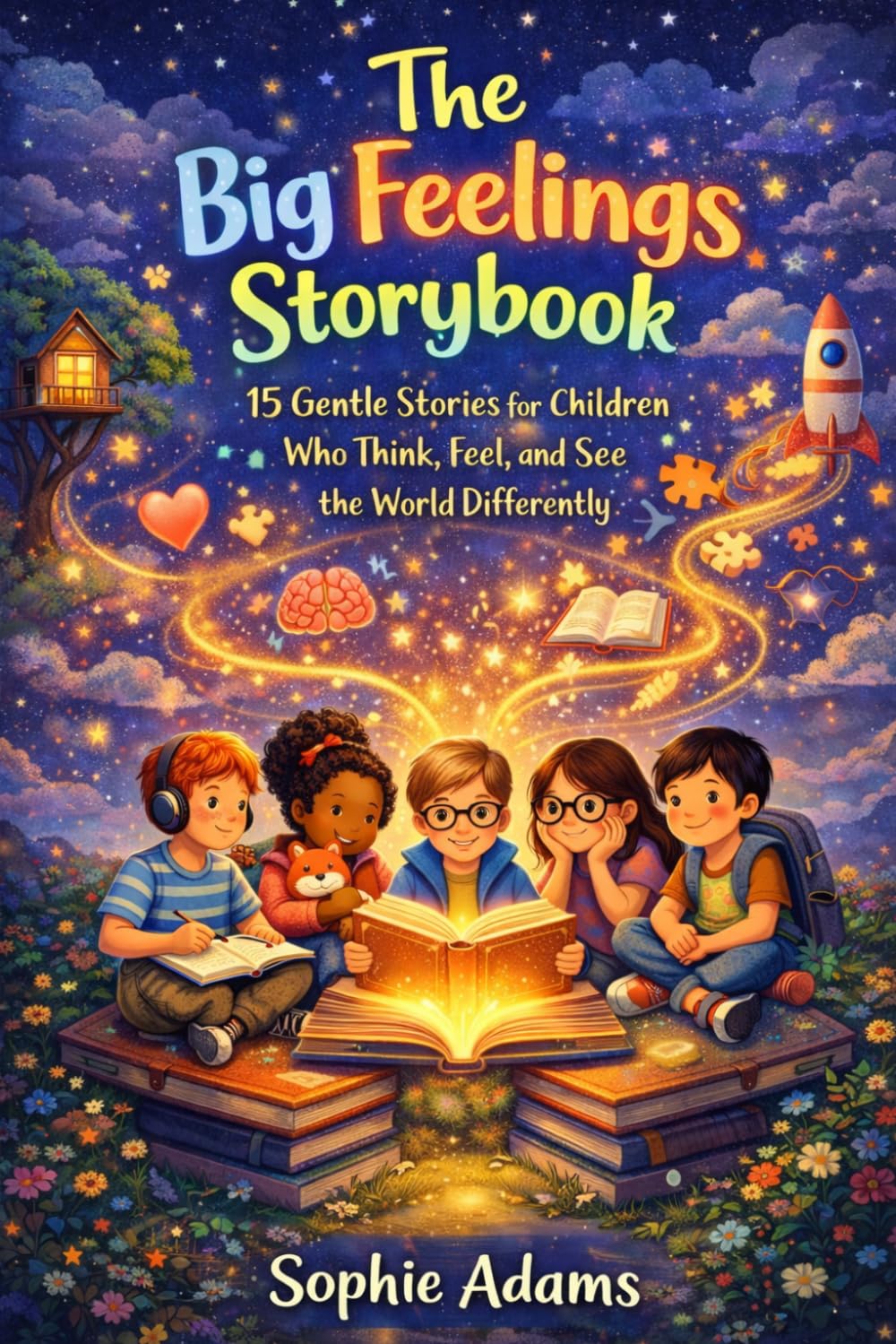 The Big Feelings Storybook: 15 Gentle Stories for Children Who Think, Feel, and See the World Differently
