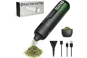 Electric Spice Grinder Battery Powered Automatic Portable for Kitchen Herb Grinding