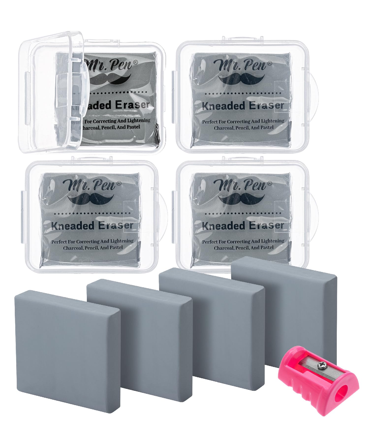 Mr. Pen- Kneaded Eraser Set, 4 Pack