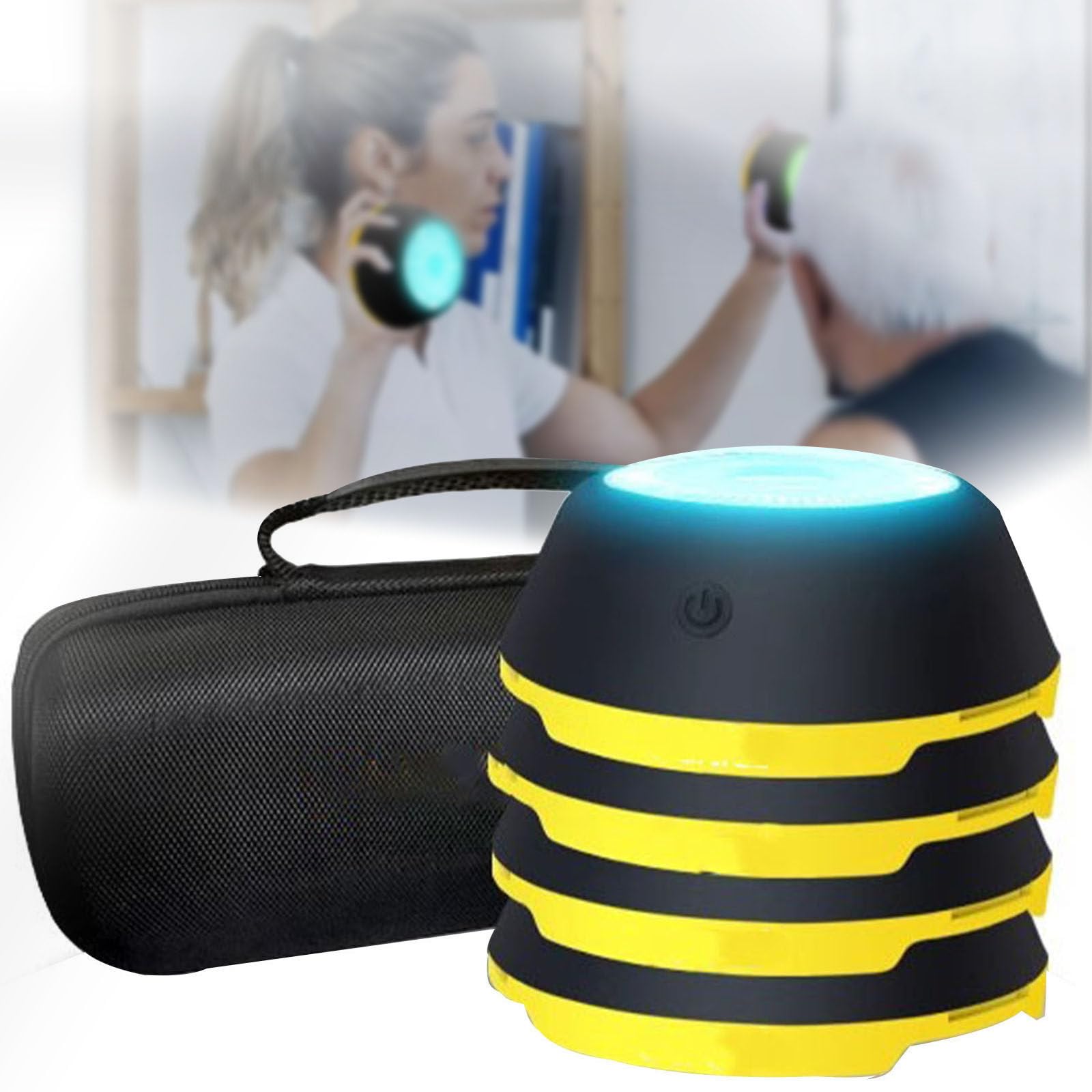 LjyAeono Reaction Training Lights Improves Reaction Speed and Agility，Reaction Training for Athletes, Trainers, Coaches, Fitness Trainers, Physical Educators,Physical Therapy 4lights