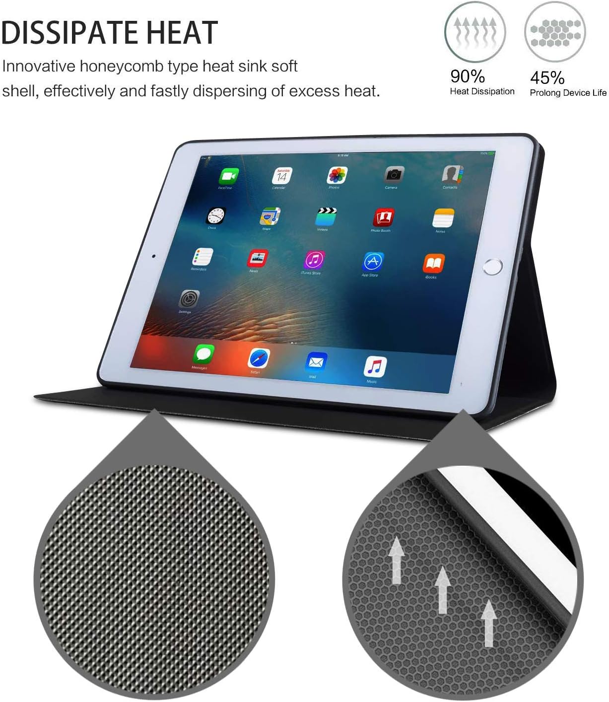 for iPad 10.2 Case 2020/2019 Cases for 7th Gen,Skyfree Auto Wake/Sleep Protective Stand Cover with Adjustable Angles for iPad 7th Gen,Animals Dog Paws