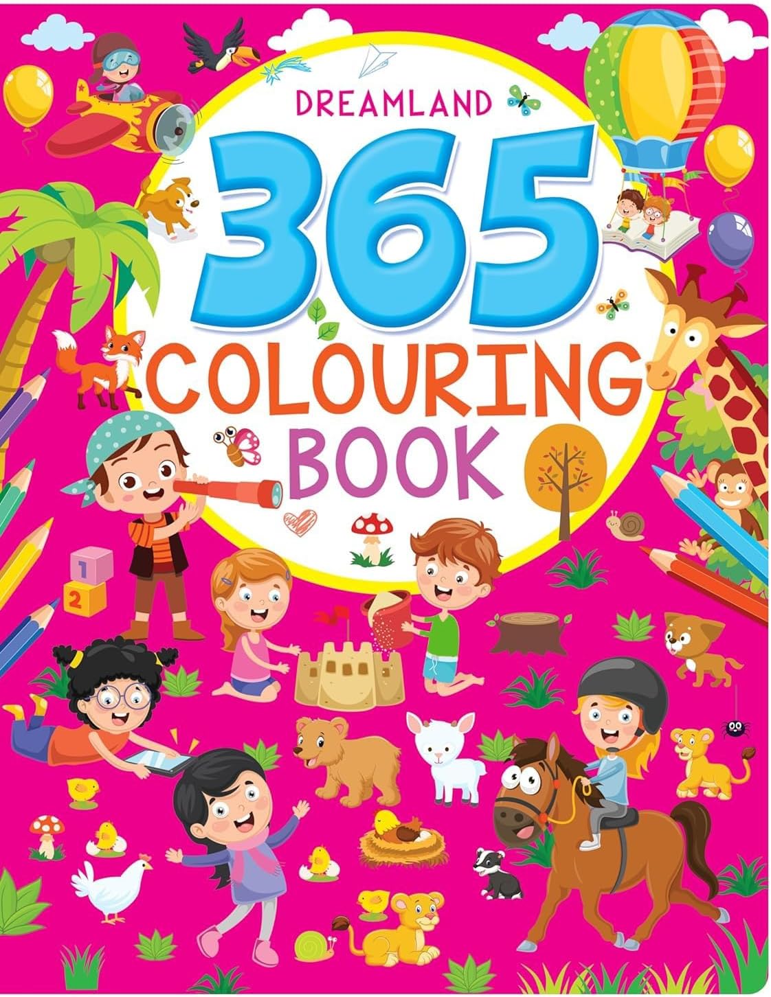 365 COLOURING BOOK Paperback