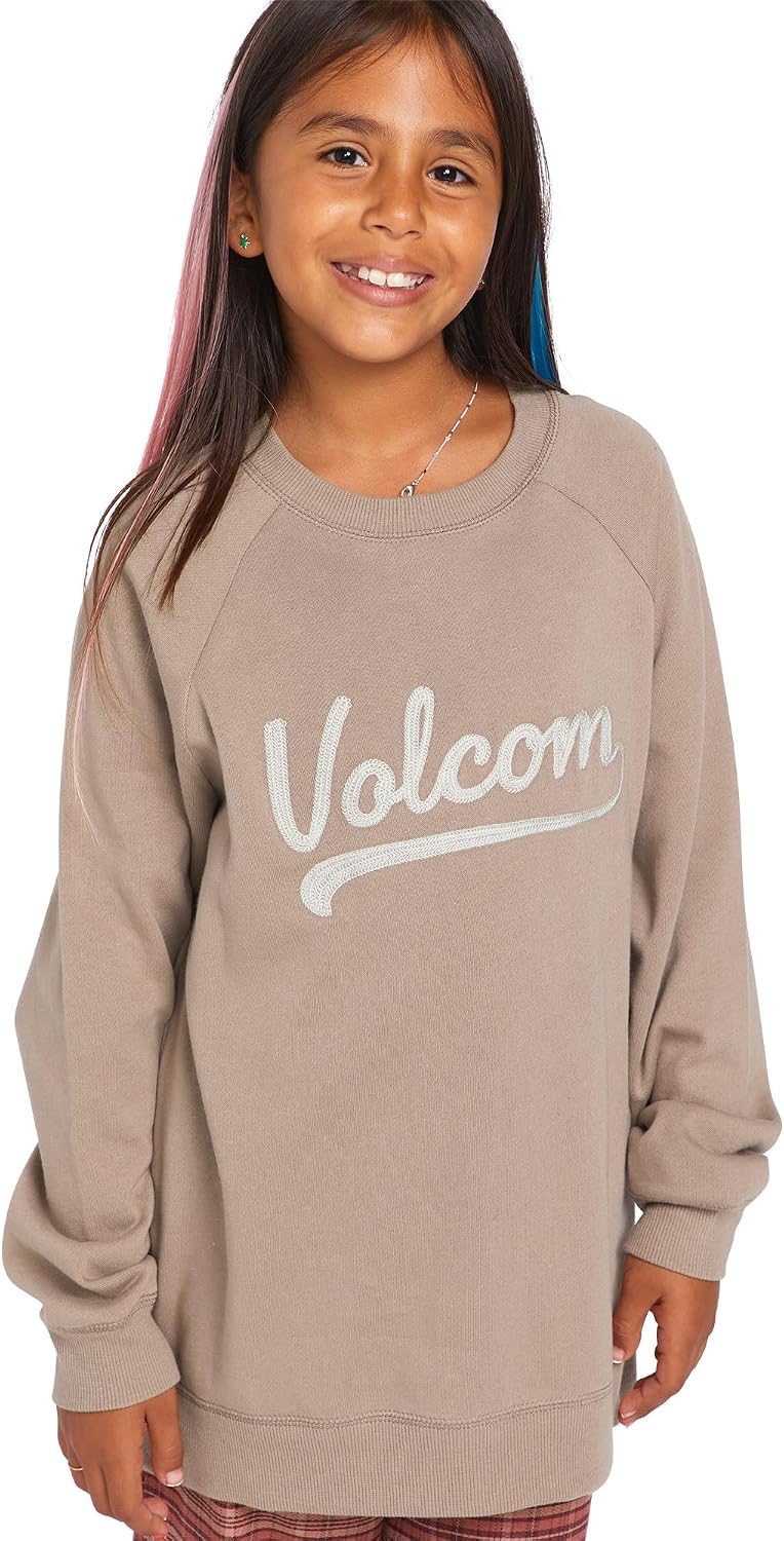 Volcom Girls' Truly Stokin Pullover Hoodie Fleece Sweatshirt