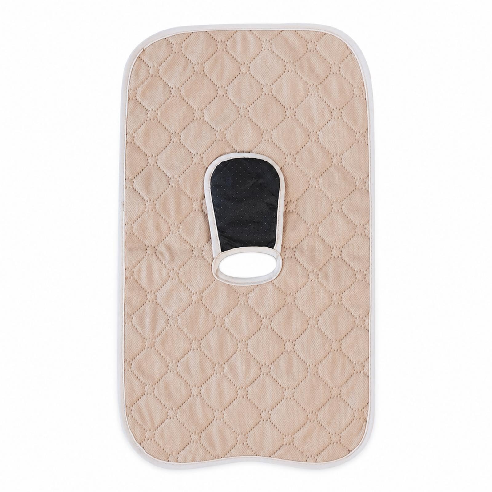 Pushchair Pad with Slot Quilted Pushchair Seat Pad with Ventilation Openings Breathable Cooling Cushion for Infants, Young Children, Pushchairs Khaki-image-47