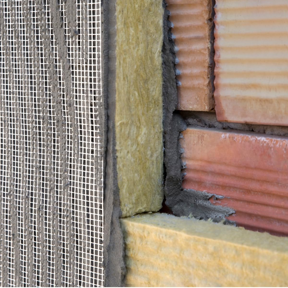 100m² WDVS-Armierungsgewebe Glasfasergewebe Gewebe 165g/m² Gelb 4x4mm