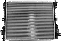 Vista 191 de TRQ Radiador de 1 fila compatible con Mercedes-Benz ML350 2016-2018 GLE350 2017-2019 GLS450 2013-2016 GL450 2017-2019 GLE43 AMG 2013-2013 -2016