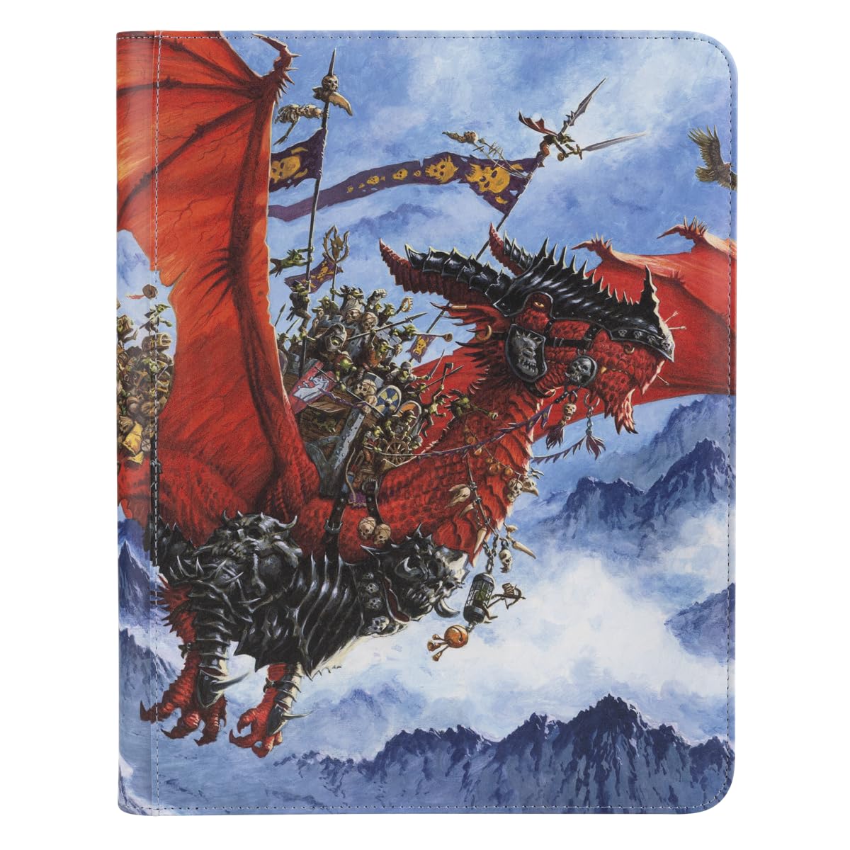 Dragon Shield Serie Signature - Art Zipster 360 | 20 pagine fisse, raccoglitore per carte da collezione da 360 tasche, album compatibile con Pokemon, One Piece & Magic The Gathering | The Raid