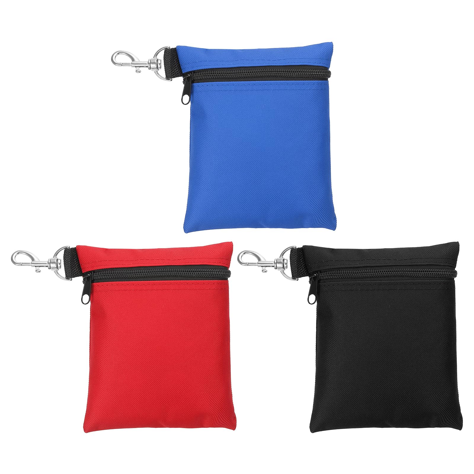 PATIKIL Zipper Golf Tee Pouch 6.7 x 5.5 Inch