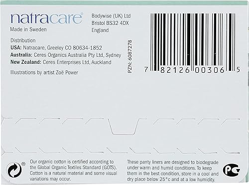 Miniatura 6 de Natracare Paquete de 5 revestimientos curvos (150 revestimientos en total)