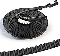 Vista 8 de Correa de transmisión Whisper Drive (257"), 41A5250-1 Correa corta para puertas de garaje de 8 pies de alto, compatible con abridores de puerta