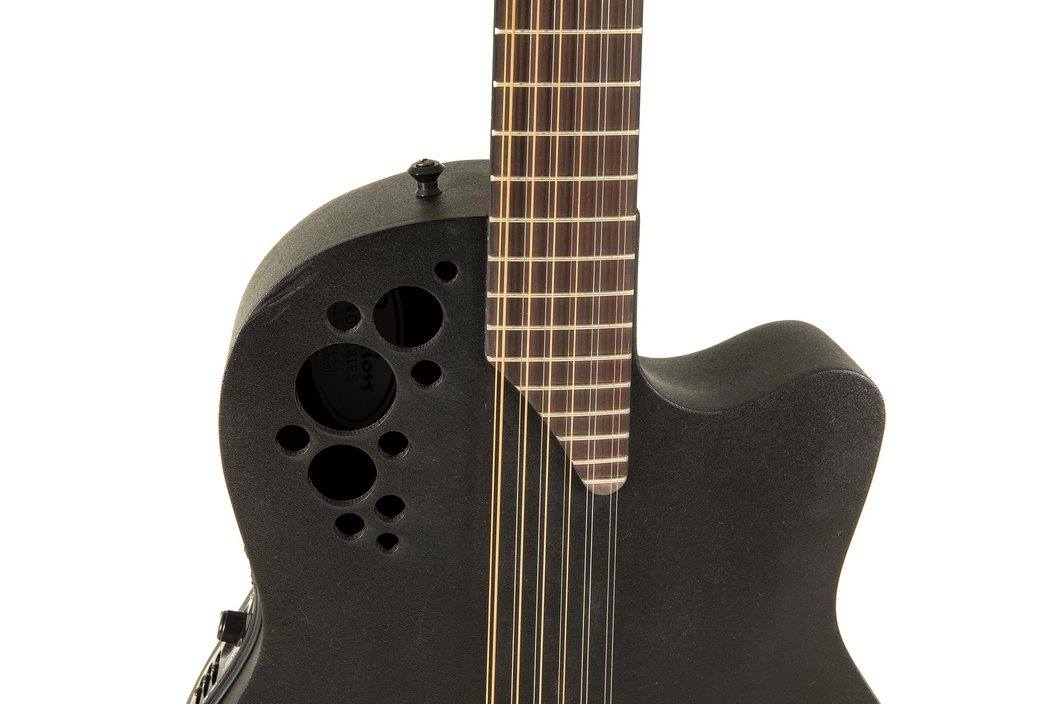 Amazon | Ovation 2058TX-5 Elite TX 12-String Acoustic - ブラック