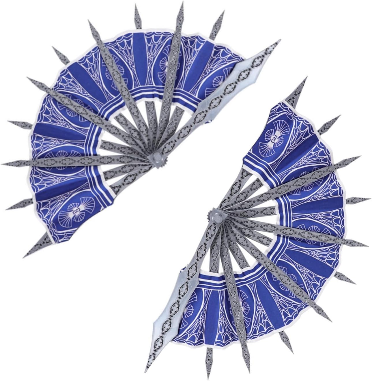 Women Kitana Cosplay Costume Props Kitana Folding Hand Fan Halloween Outfits Accessory Purple