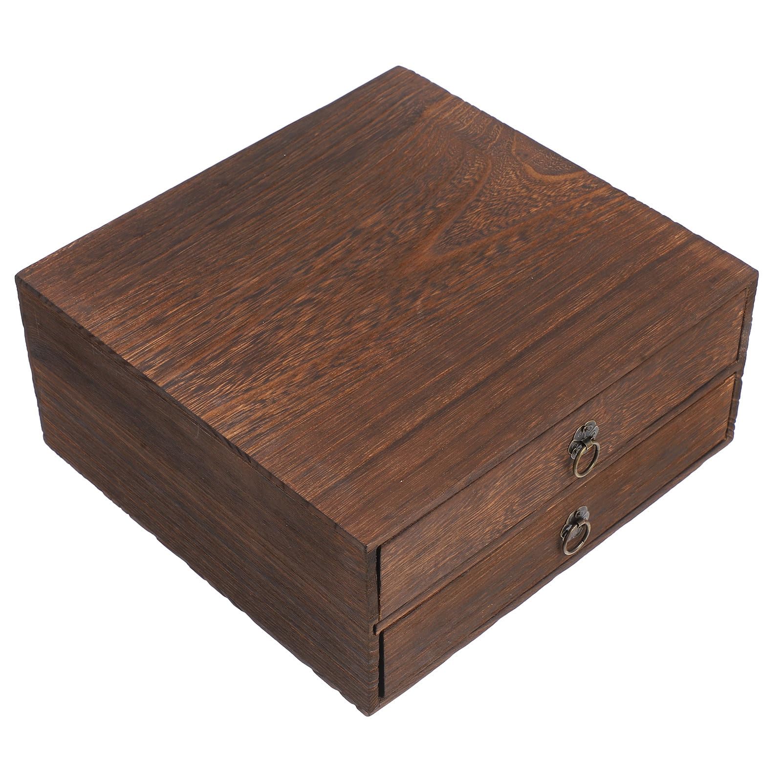 Boîte de rangement en bois pour sublimer votre coiffeuse et trier vos accessoires créatifs