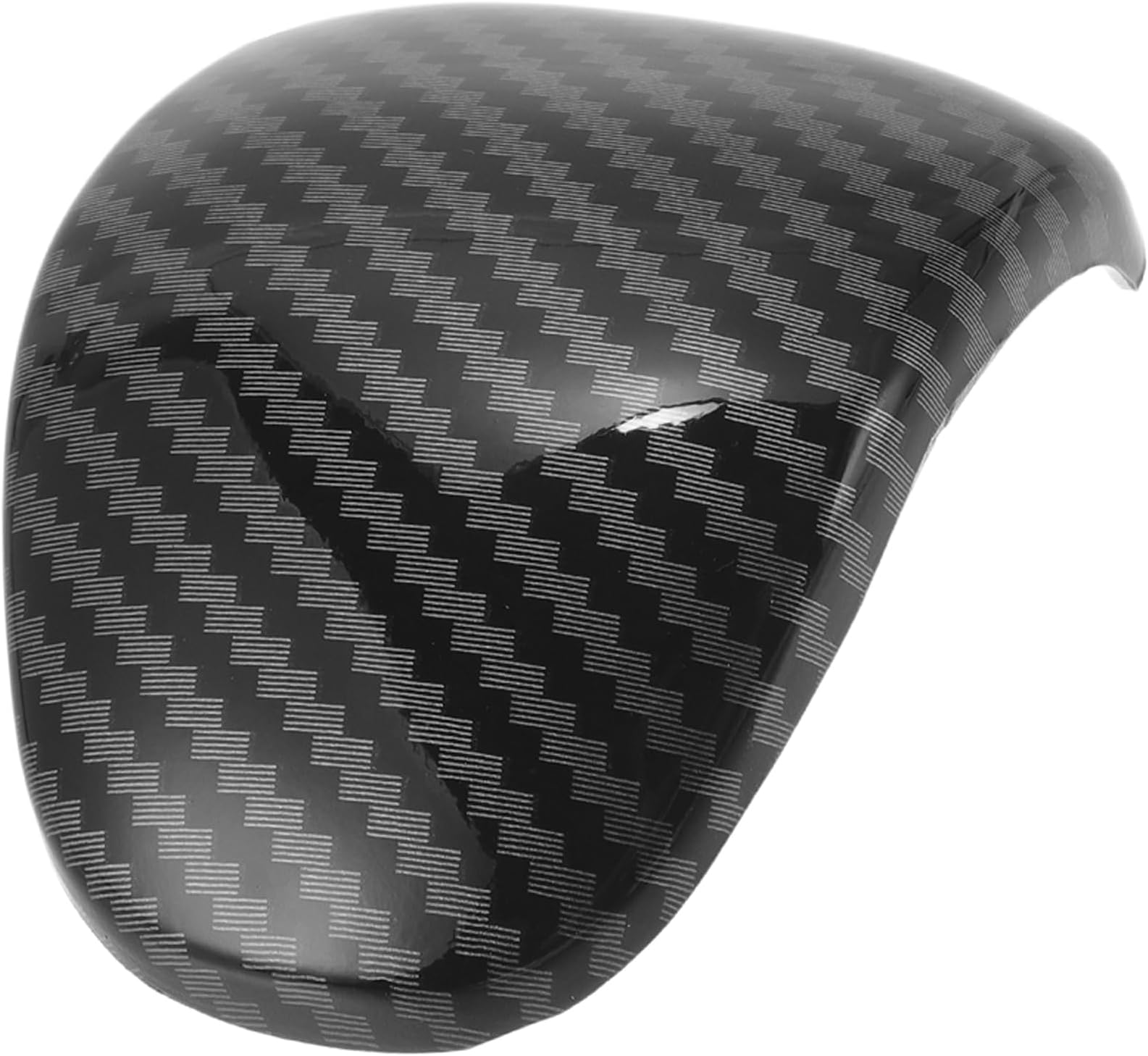 ABS Gear Shift Knob Button Cover for Kia Forte Sorento Carens Seltos Telluride XCEED CEED Carbon Fiber Black