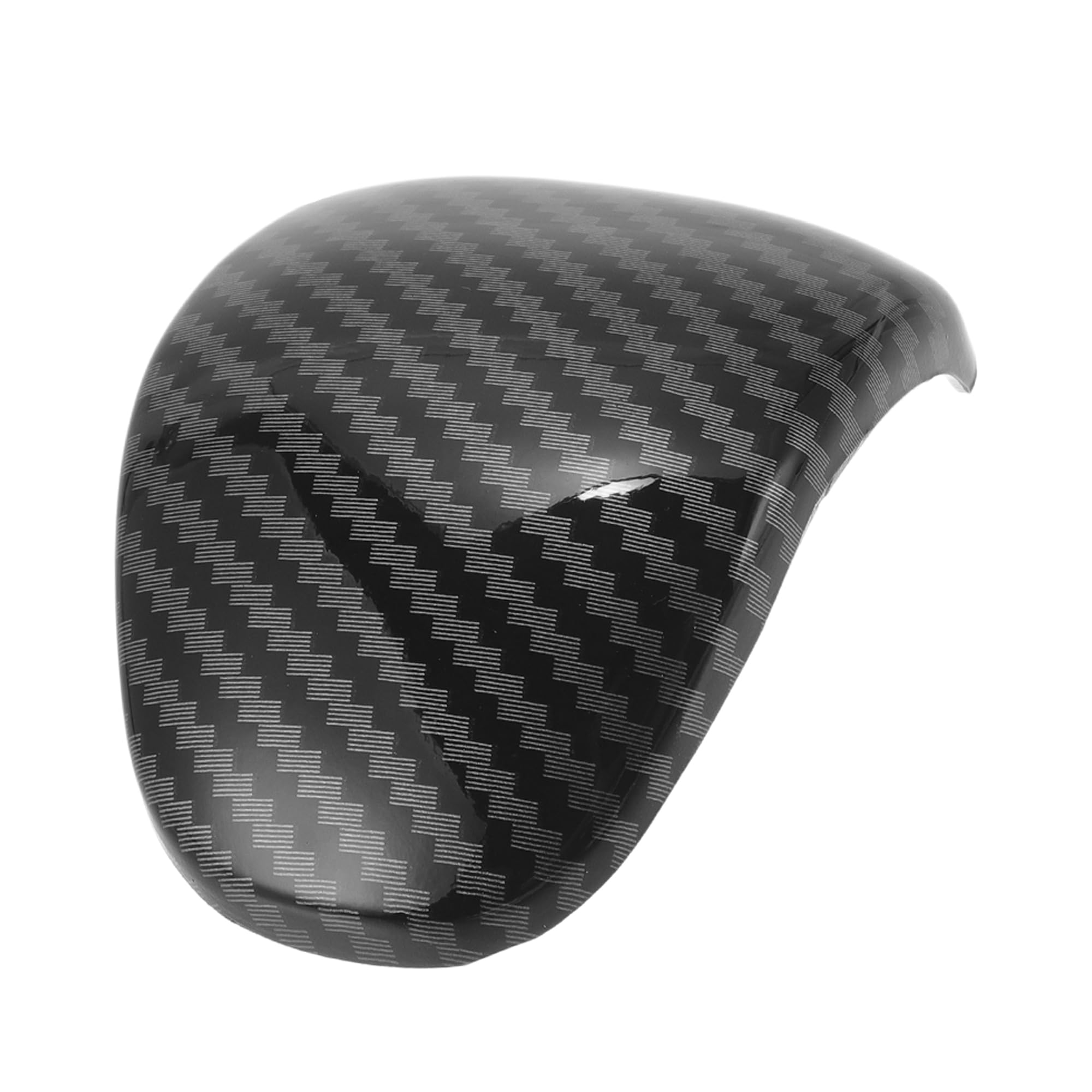 TUCKBOLD ABS Gear Shift Knob Button Cover for Kia Forte Sorento Carens Seltos Telluride XCEED CEED Carbon Fiber Black