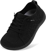 JOINFREE Toddler Shoes Girls Boys Wide Barefoot Shoes Minimalist Walking Sneakers Zero Drop Slip on Tennis Shoe Breathable Naturally Flexible