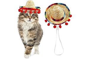 Mini Sombrero Hat for Cats: Fiesta Fun for Your Feline
