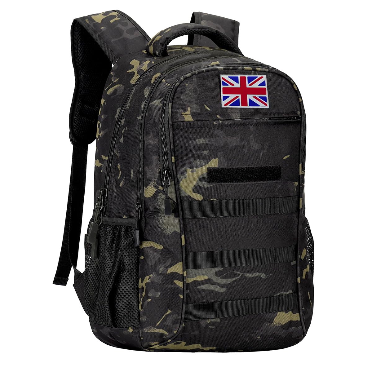 outdoor plus 40L Tactical Military Hiking Backpack, USB Type-C for Boys Men โ image 1