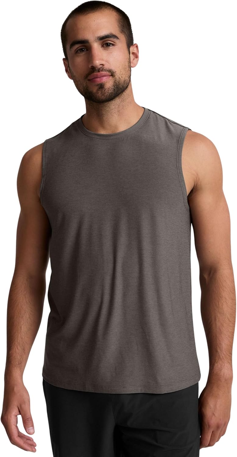 Beyond Yoga Men's Featherweight Freeflo Muscle Tank 2.0