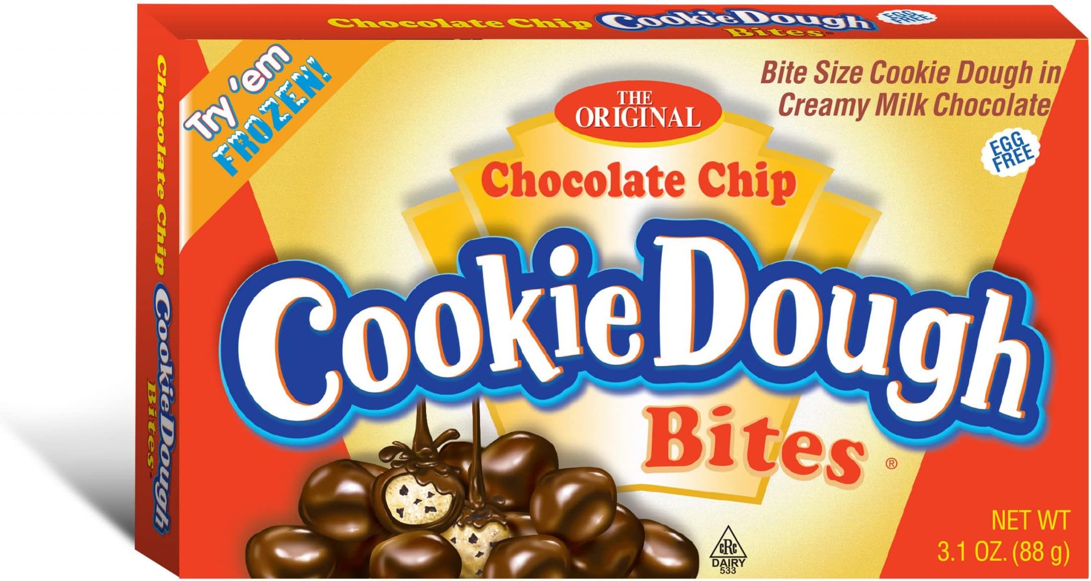 Chocolate Chip Cookie Dough Bites (1) Box
