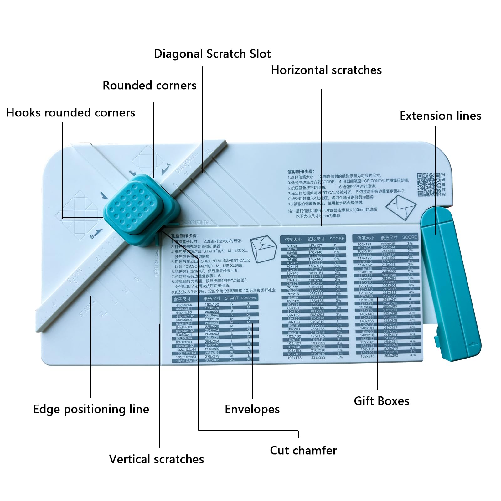 Amazon | 4 in 1 ハンドメイド DIY ギフトボックス 封筒メーカー