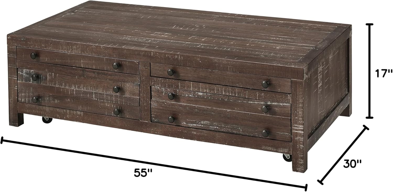 Modus Furniture Townsend Coffee Table, Java