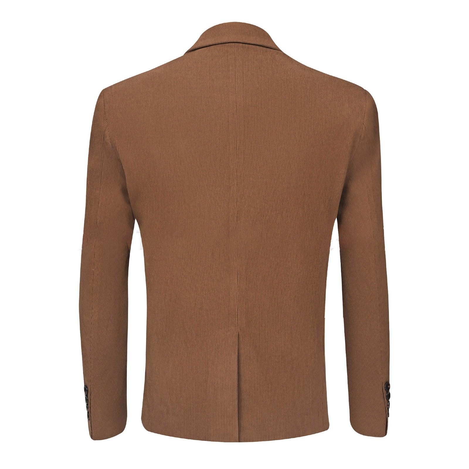 Herren Leder Sakko Slim Fit Männer Blazer Modern Freizeit Leichte Jackett Anzugjacken Reverskragen Sakko Mantel Herrenmode Leder Business Anzug Einfarbig Stilvolle Outwear