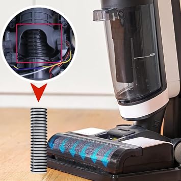2 Pack Lower Hose Fit for Tineco Floor ONE S3 IFloor 3 Handheld Vacuum Cleaner, 1 Lower Duct Hose, Vacuum Cleaner Connect Tube