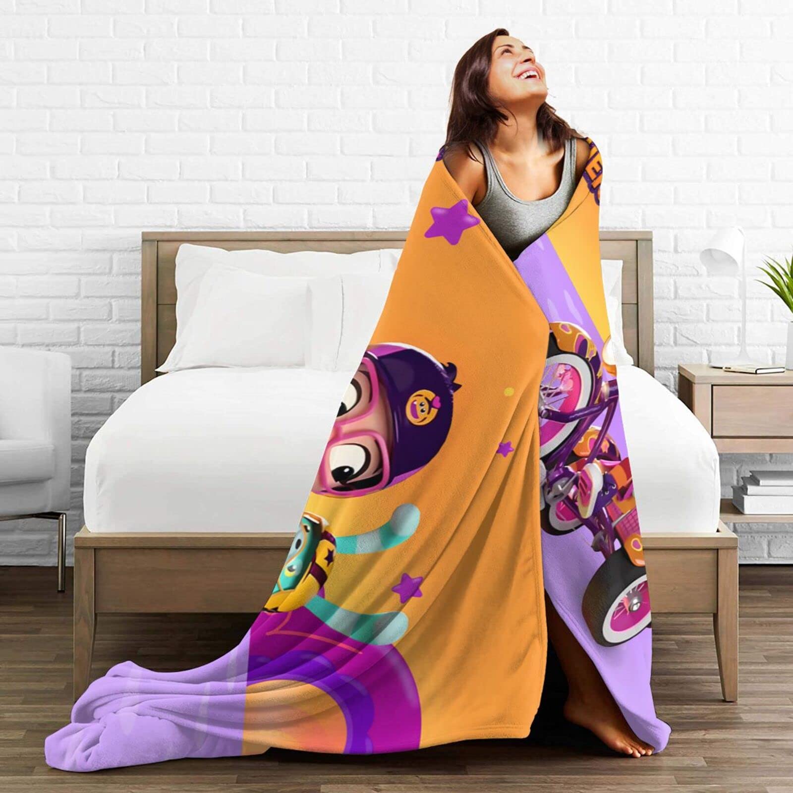Amazon.com: GLGFAS Abby Anime Hatcher Blanket Throw Blankets Ultra