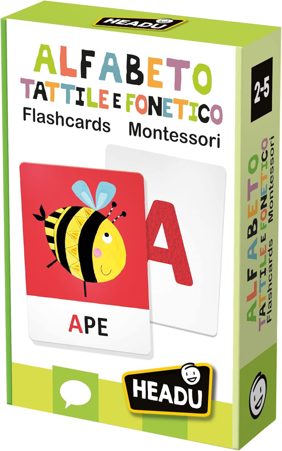Headu - Flashcards IT23752 Alphabet Tactile et Fonétique