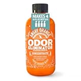 Angry Orange Pet Odor Eliminator for Home - 8oz Dog and Cat Pee Smell Remover for Carpet, Grass, Tile and Furniture - Citrus Concentrate, Makes 128oz of Liquid