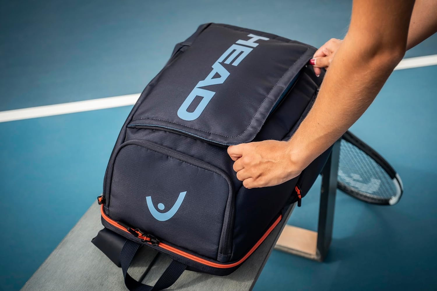 HEAD Pro Backpack 28L (2R) Tennis Backpack - Holds 2 Racquets, Shoe Compartment, Travel Sports Bag