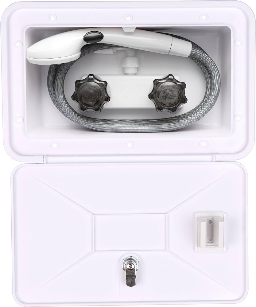 Amazon | RVアウトドアシャワーエクステリアシャワーボックス
