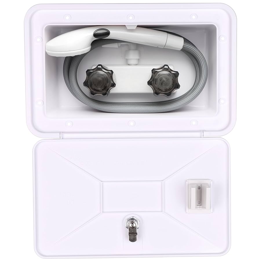 Amazon | RVアウトドアシャワーエクステリアシャワーボックス