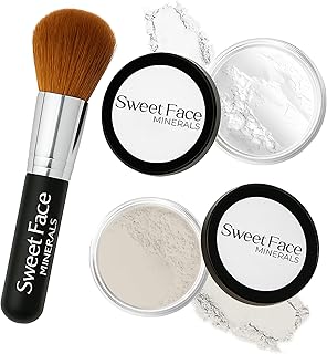 Kit de maquillaje mineral de imprimación y ac...