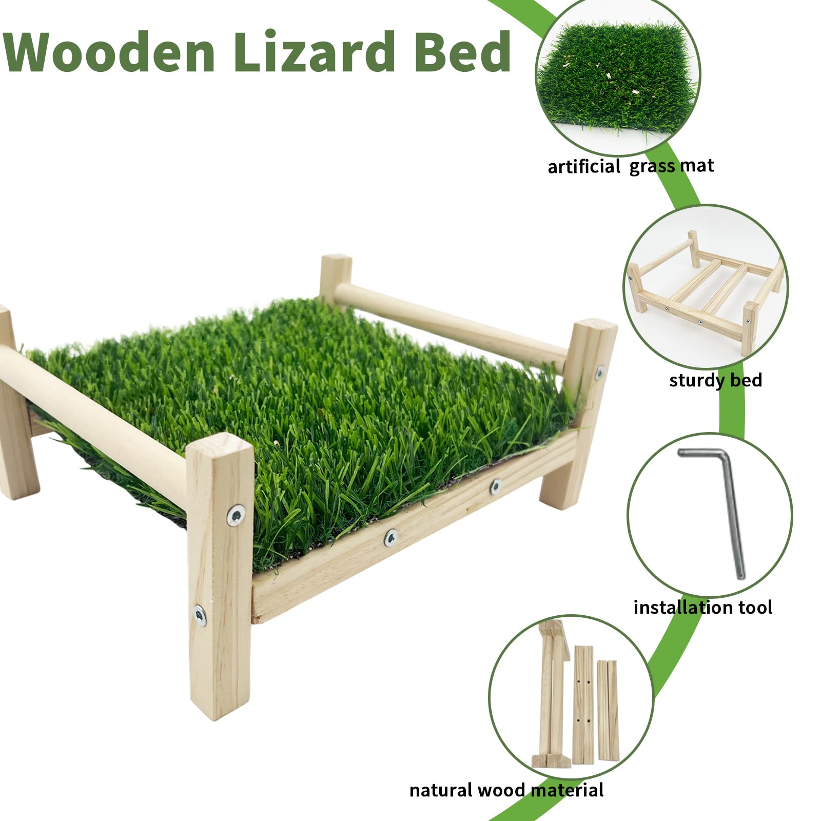 FlidRunest Cama de forraje para pájaros, cama hamaca para loro, cama de perca de pasto, plataforma de perca para pájaros, juguete de forraje para periquitos, loros, cacatúas, tortolitos, periquitos