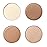 Glow Kit 4 Color Illuminator Love Light Highlighter & Bronzer Shimmer Face Matte Palette