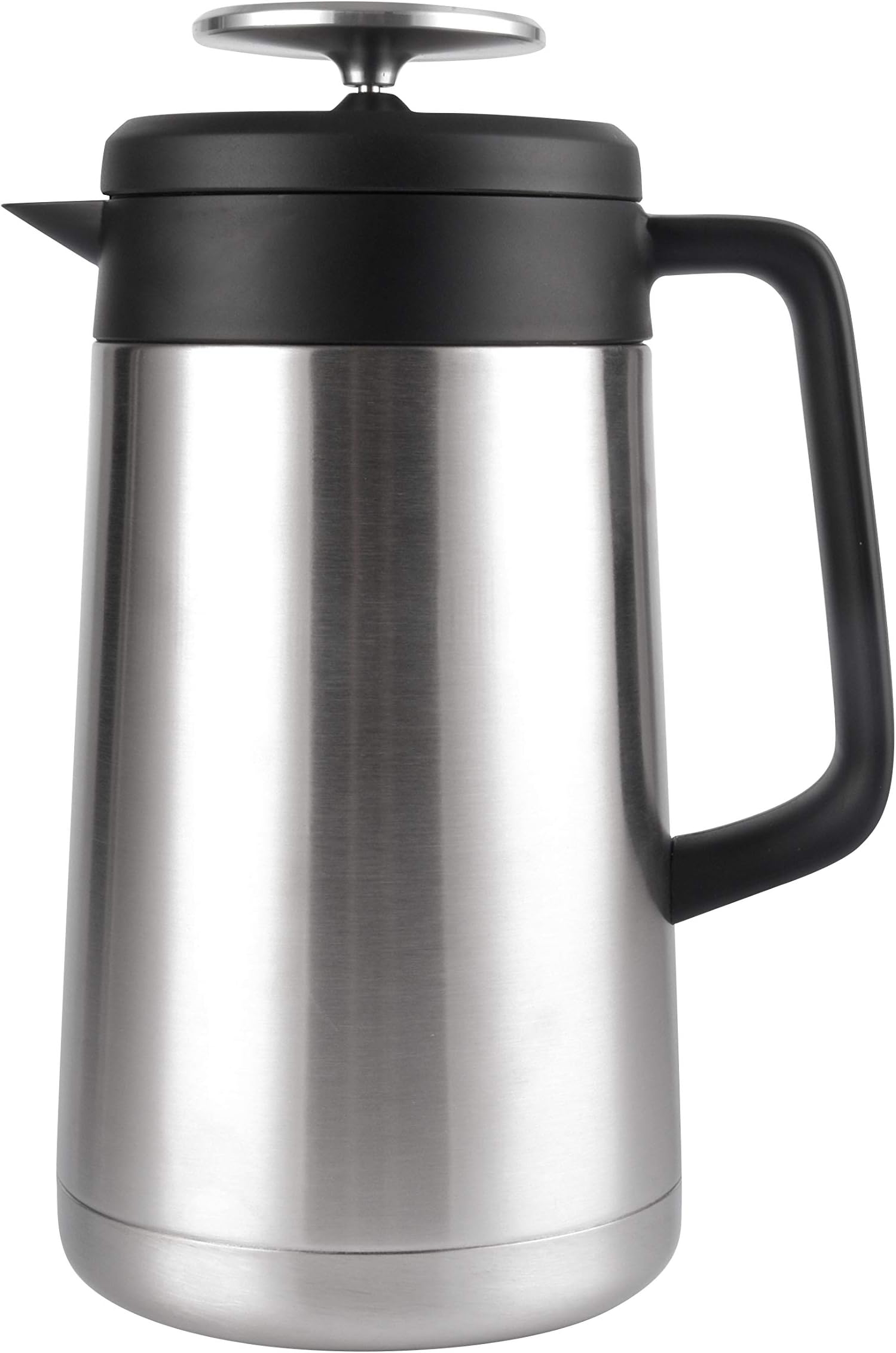 CRESIMO Stainless Steel French Press Coffee Maker (34 oz) - No More Wasted Premium Coffee! Maximum Heat Retention, Double Wall, Thermal Insulated. Large Coffee Press Pot - For Tea Lover's too