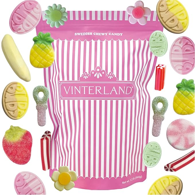 VINTERLAND - Mezcla de Dulces Suecos Frutales 1.2 lb miniatura 3