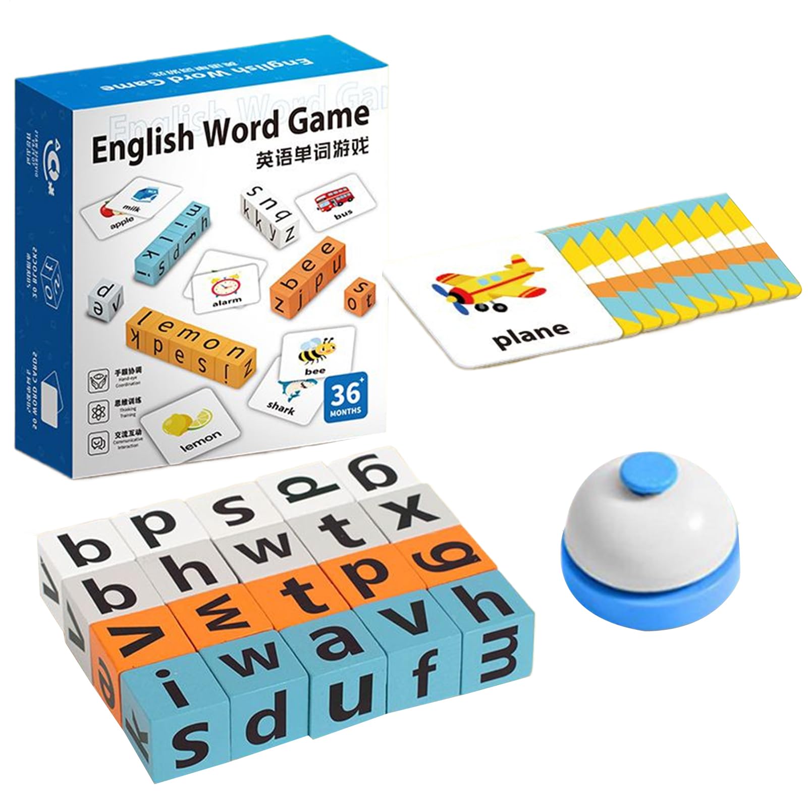 Jeu alphabétique pour surmonter les difficultés d'orthographe dès 3 ans - 8