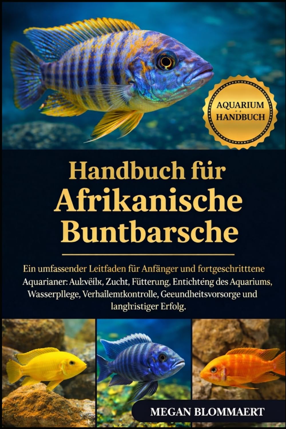 HANDBUCH FÜR AFRIKANISCHE BUNTBARSCHE: Ein umfassender Leitfaden für Anfänger und fortgeschrittene Aquarianer: Auswahl, Zucht, Fütterung, Einrichtung ... Gesundheitsvorsorge und langfristiger Erfolg.