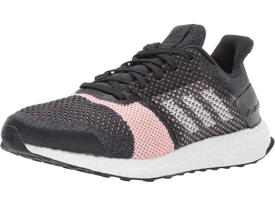 

adidas Running UltraBOOST ST (Carbon/White/Grey) Women's Running Shoes, Black