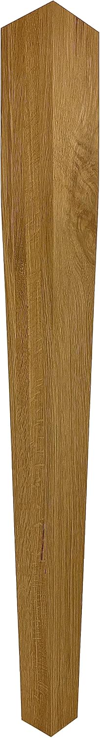 Amazon.com: Highland Manor Wood Products 4 Sided Tapered Island Leg ...